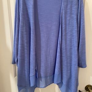 Periwinkle cardigan
